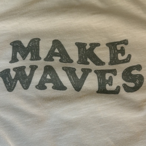 Rylee + Cru Make Waves Ringer Tee Size 10/12 - Picture 8 of 12